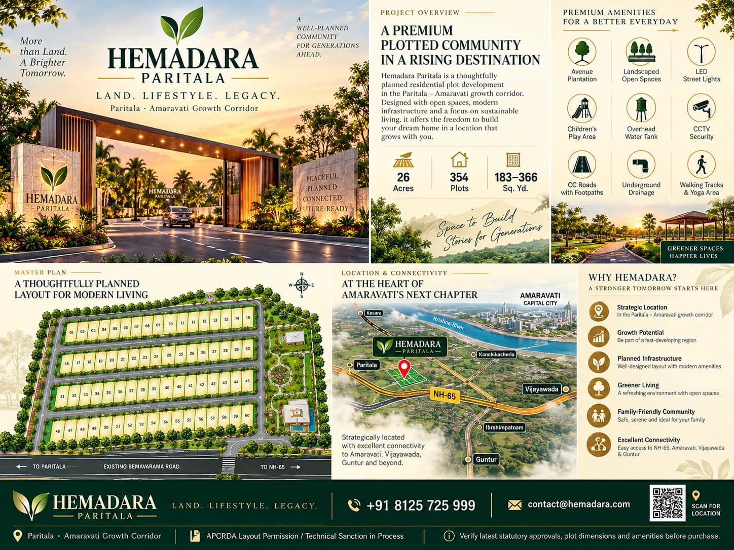 Hemadara lush landscaped avenues and sustainable living environments